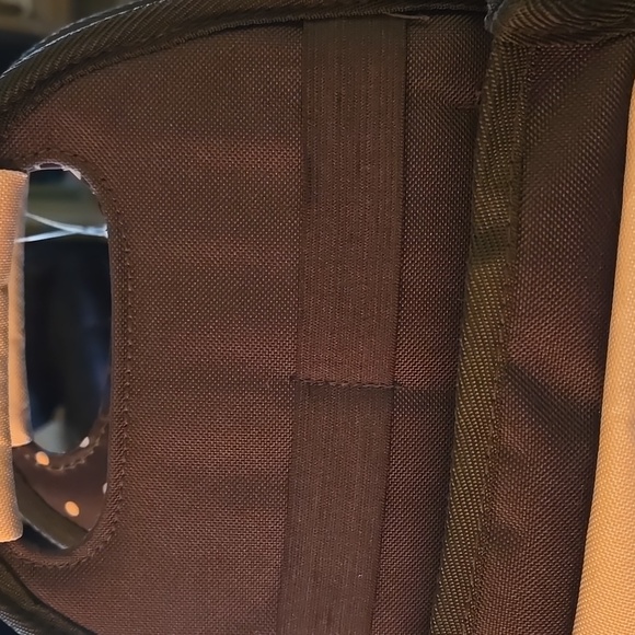 The Paper Studio Brown Pink Craft Carry All Tote Caddy Bag Organizer LIKE NEW - Picture 8 of 12